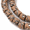 Handmade Polymer Clay Beads Strand CLAY-Z002-01O-2
