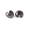 Brass Crimp Beads Covers EC266-2NFB-2