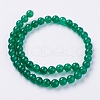 Natural Agate Beads Strands X-G-G583-8mm-11-2