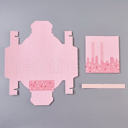 Cardboard Paper Box CON-WH0035-01A-1