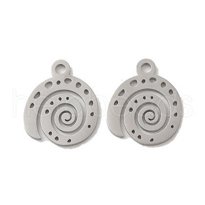 Non-Tarnish 304 Stainless Steel Charms STAS-J042-18P-1