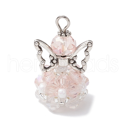 Glass Pendants PALLOY-MZ00665-02-1