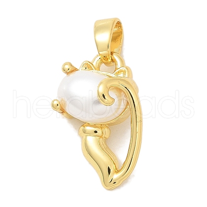 Rack Plating Brass Pendants KK-K293-24P-G-1