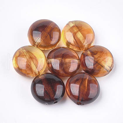Acrylic Beads OACR-S029-027-1