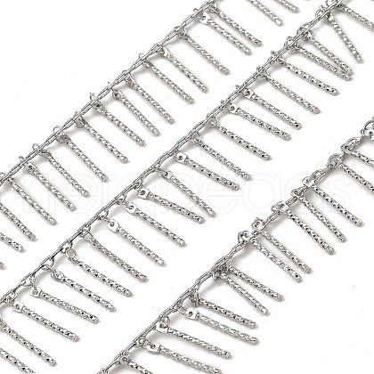Rack Plating Brass Link Chains CHC-A007-12P-1