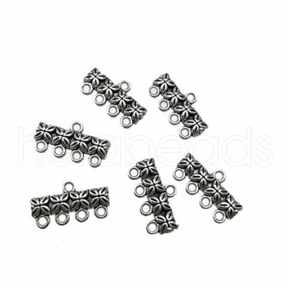 Tibetan Style Alloy Chandelier Component Links FIND-WH0126-415AS-1