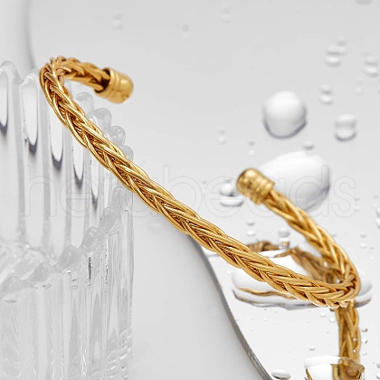 Brass Cuff Bangles BG0836-4-1