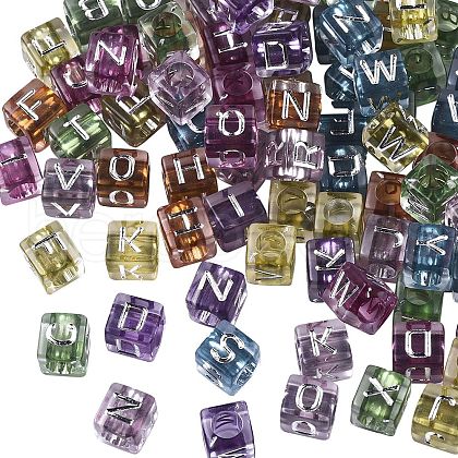 Transparent Acrylic Beads PACR-SZ0001-001A-1
