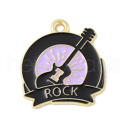 Alloy Enamel Pandants FIND-M083-04A-G-1