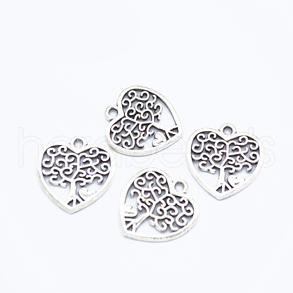 Alloy Pendants HEAR-PW0001-059AS-1