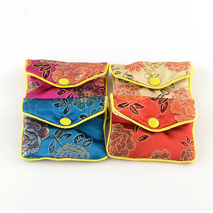 Rectangle Cloth Zip Pouches ABAG-R009-7x8-1