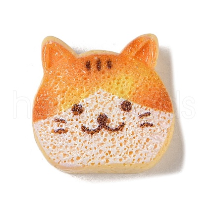 Opaque Resin Imitation Food Decoden Cabochons RESI-S395-02B-1