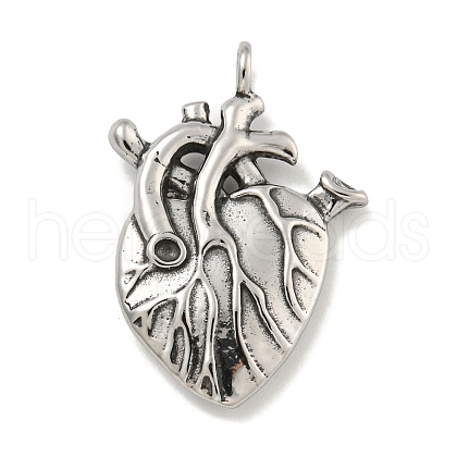 316 Surgical Stainless Steel Pendants STAS-E212-38AS-1