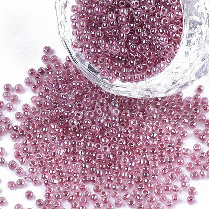 12/0 Imitation Jade Glass Seed Beads SEED-S035-02A-05-1