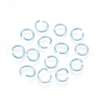 Aluminum Wire Open Jump Rings ALUM-R005-1.0x8-24-1