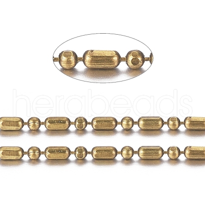 Brass Ball Chains X-CHC-S008-010E-AB-1