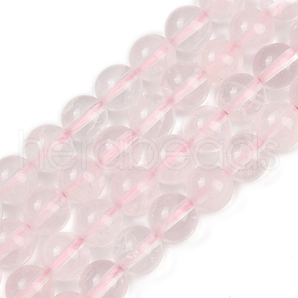 Natural Rose Quartz Beads Strands G-F792-C10-06-1