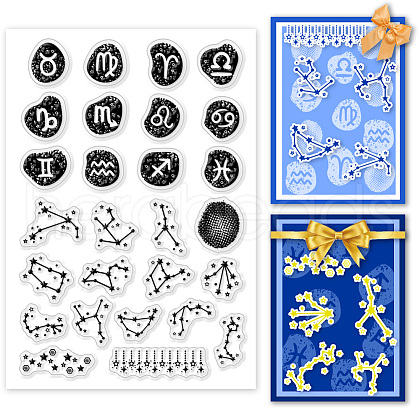 Custom PVC Plastic Clear Stamps DIY-WH0618-0066-1
