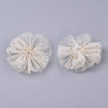 Organza Fabric Flowers FIND-R076-01I-1-1