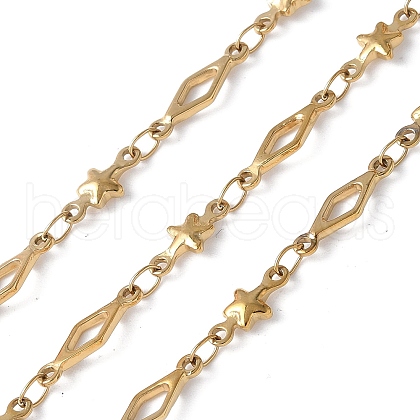 304 Stainless Steel Link Chains CHS-L030-07G-1