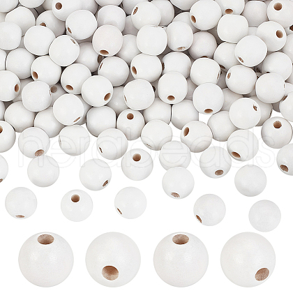   Natural Wood European Beads WOOD-PH0002-85-1