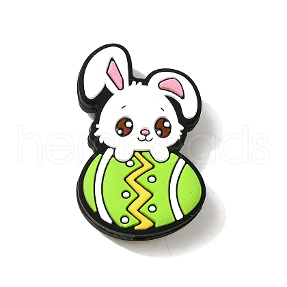 Easter Themed Silicone Focal Beads SIL-L006-A02-1