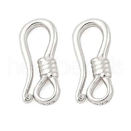 925 Sterling Silver Hook Clasps STER-S012-03A-P-1