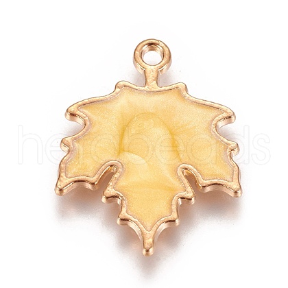 Autumn Theme Zinc Alloy Pendants ENAM-I023-06KCG-03-1