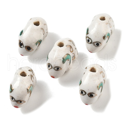 Handmade Porcelain Beads PORC-L079-12-1