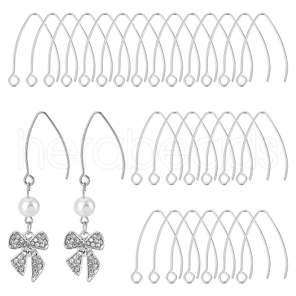 Unicraftale 304 Stainless Steel Earring Hooks STAS-UN0058-95P-1