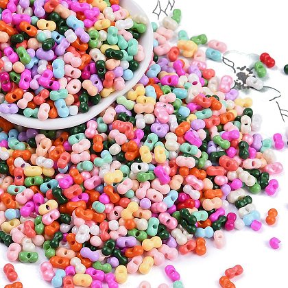 Glass Seed Beads X1-SEED-K010-03O-1