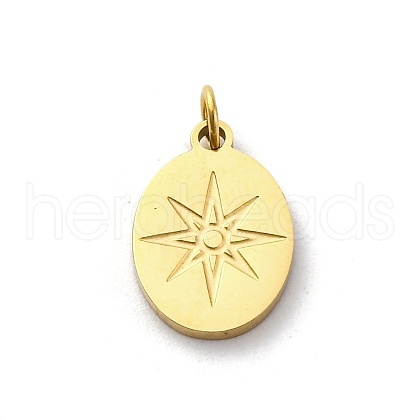 304 Stainless Steel Charms STAS-E550-31G-1
