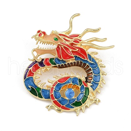 Dragon Enamel Pins JEWB-Q048-01C-G-1