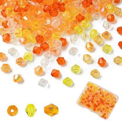 Transparent Acrylic Beads TACR-YW0002-05B-1