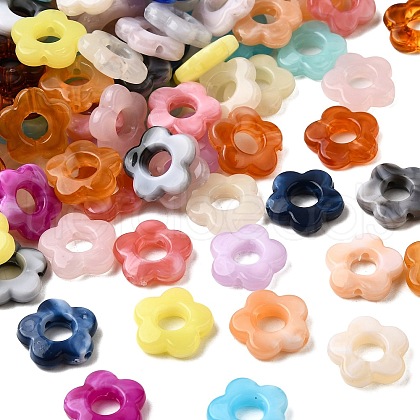 Transparent Acrylic Beads MACR-K359-48-1