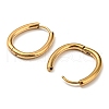 Ion Plating(IP) Stainless Steel Hoop Earrings EJEW-P232-02G-2