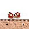 304 Stainless Steel Enamel Beads STAS-Q363-07G-3