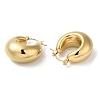 304 Stainless Steel Plain Thick Hoop Earrings EJEW-Z026-09G-2