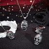 Unicraftale 4Pcs 2 Styles Stainless Steel Pendants STAS-UN0054-69-2