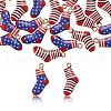 20Pcs 2 Colors Alloy Enamel Christmas Theme Pendants PALLOY-CJ0001-138-7