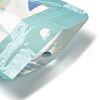 Rectangle Glitter Holographic PVC Zip Lock Bags ABAG-P011-01F-01-4