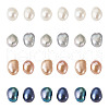 Beadthoven 100Pcs 4 Styles Natural Cultured Freshwater Pearl Beads PEAR-BT0001-02-13