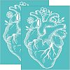 Self-Adhesive Silk Screen Printing Stencil DIY-WH0337-029-1