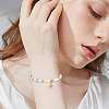 Beebeecraft 16Pcs Brass Micro Pave Clear Cubic Zirconia Charms KK-BBC0015-88-5