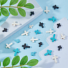 FIBLOOM 180Pcs 9 Styles Synthetic Turquoise Beads G-FI0001-22-5