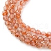 Natural Gold Sunstone Beads Strands G-B142-A02-2mm-4