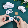 Plastic Loose Diamond Storage Boxes CON-WH0089-72A-3