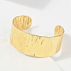 304 Stainless Steel Cuff Bangles for Women BJEW-Z097-11G-2