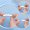 Unicraftale 4Pcs 316 Stainless Steel Bayonet Clasps STAS-UN0060-62-4
