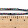 Electroplated Synthetic Non-Magnetic Hematite Beads Strands G-I360-C03-07-4